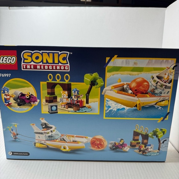LEGO Sonic the Hedgehog: Tails’ Adventure Boat Building Toy, 76997 NIB - Picture 10 of 10